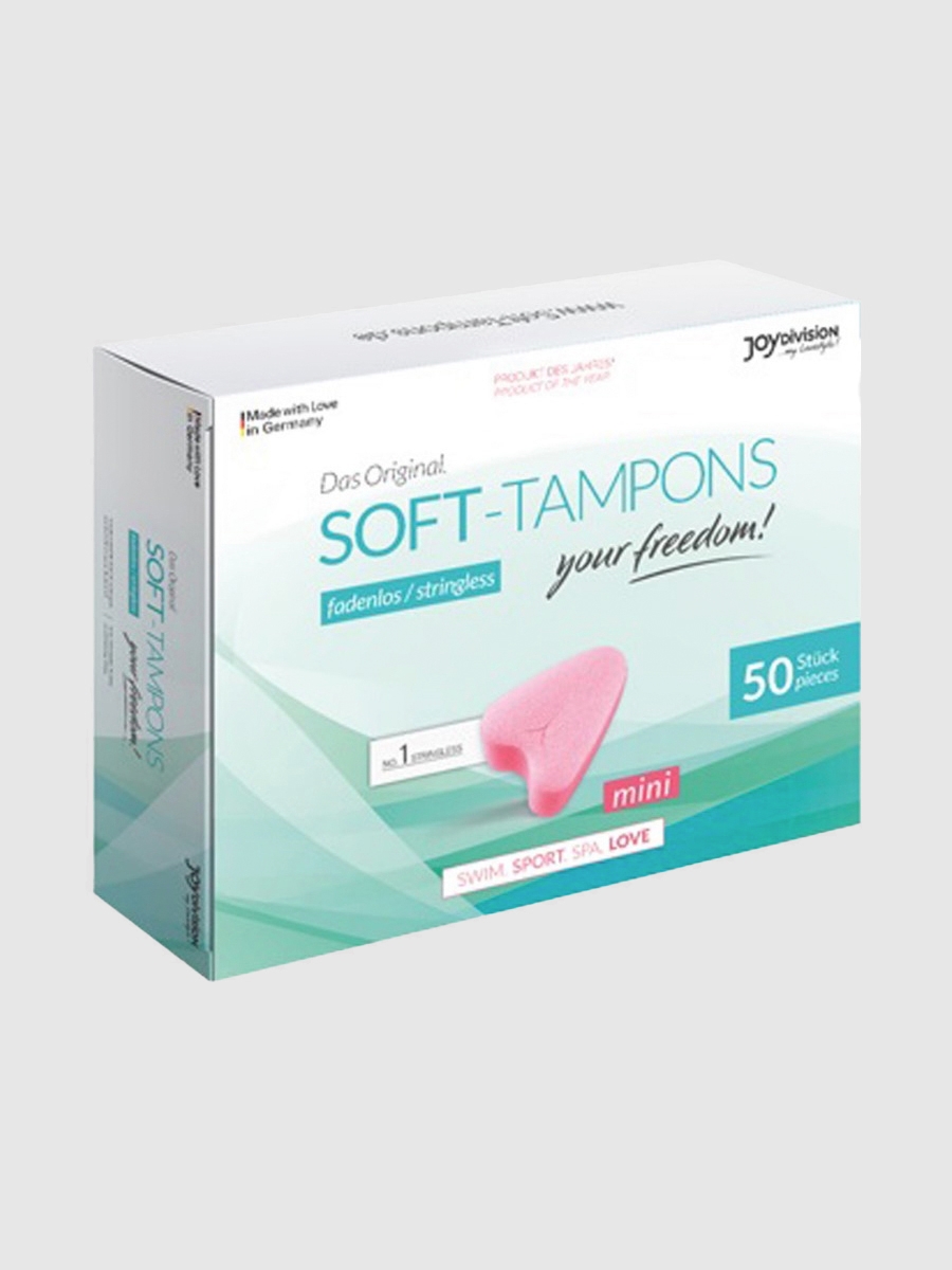 Joydivision Soft Tampons Mini Tampon, 50 Stück - Amorana
