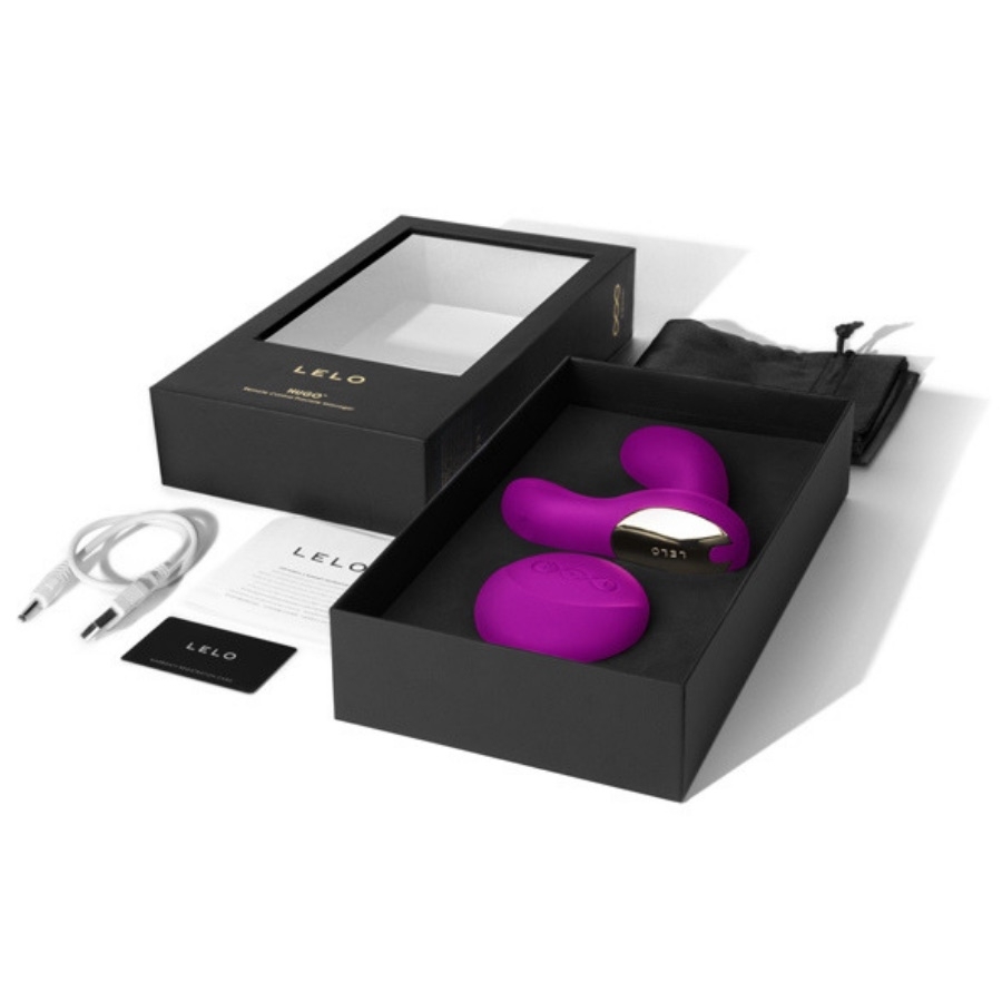 Lelo Hugo Prostata Stimulation, Deep Rose - Amorana