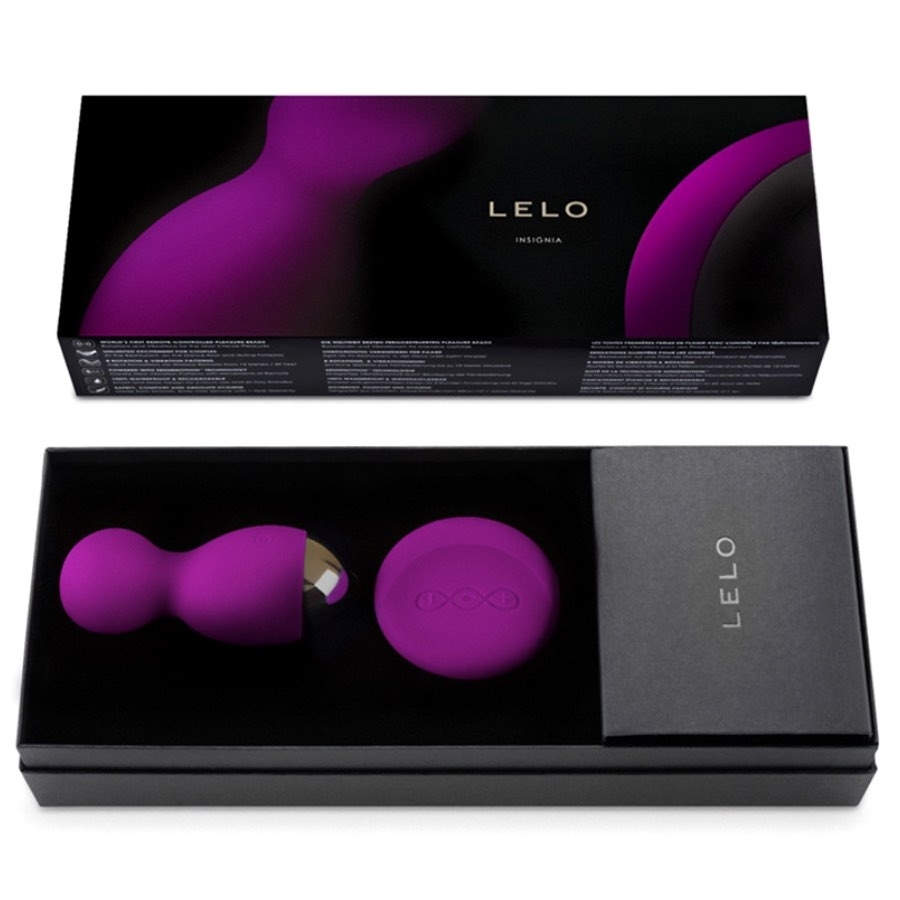 Lelo Hula Beads Leichte Liebeskugeln, Deep Rose - Amorana