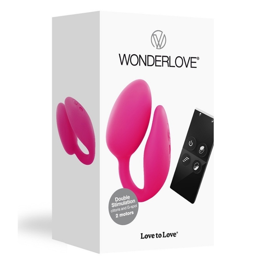 Love-to-love Wonderlove Paarvibrator, Pink - Amorana