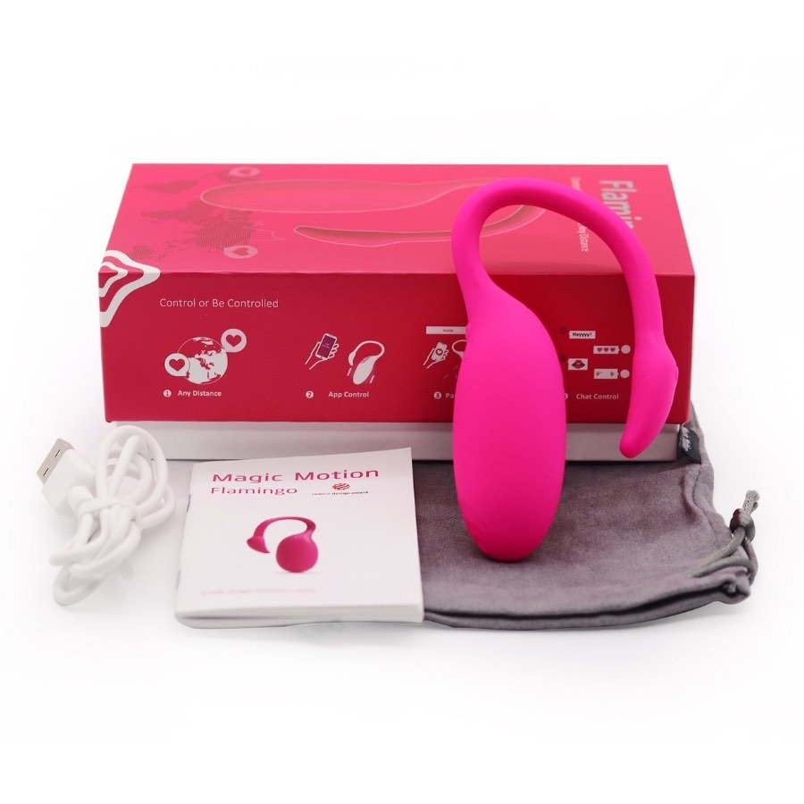 Magic-motion Flamingo Vibro Ei, Anfängergeeignet, Rosa - Amorana