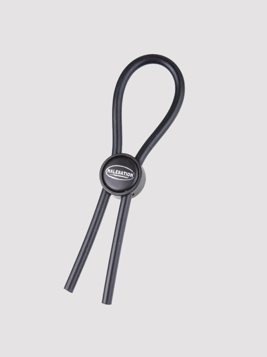 Malesation Adjustable Ring Klassischer Penisring, Anfängergeeignet, Schwarz - Amorana