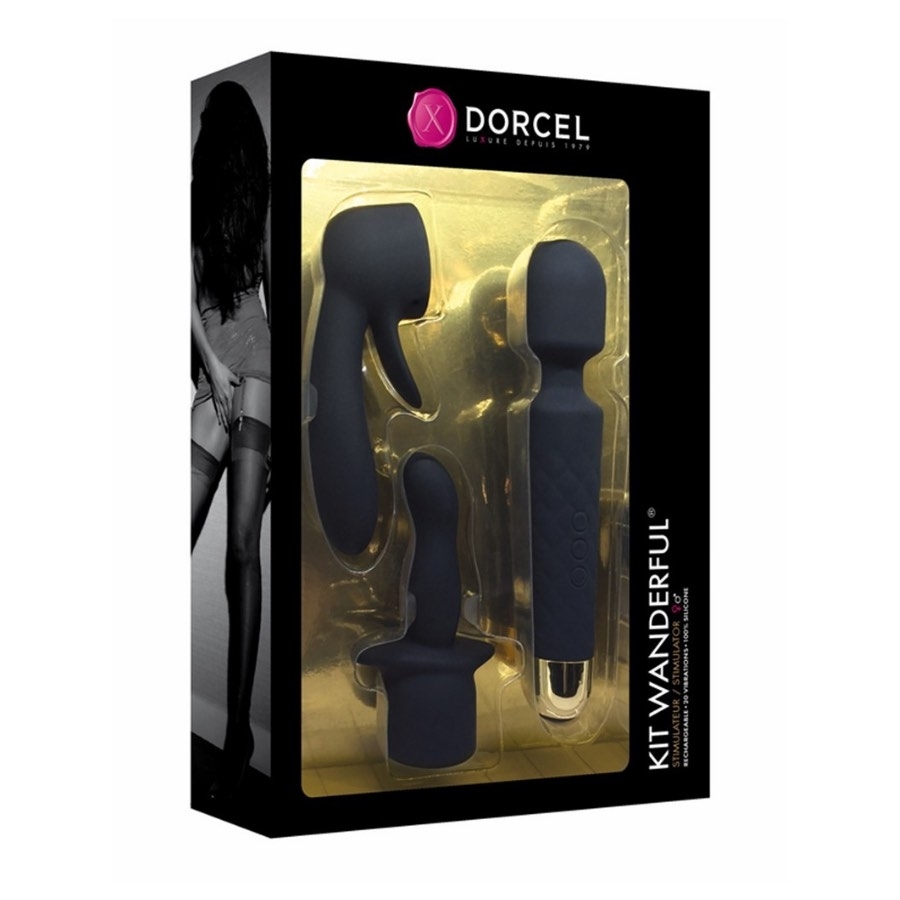 Marc-dorcel Kit Wanderful Stabvibrator, Anfängergeeignet, Schwarz - Amorana