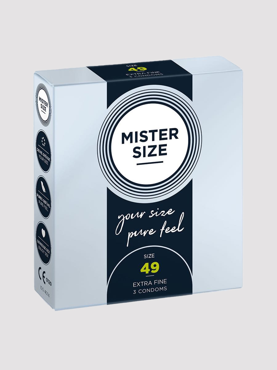 Mister Size 49, Neutral, Transparent, 3 Stück - Amorana