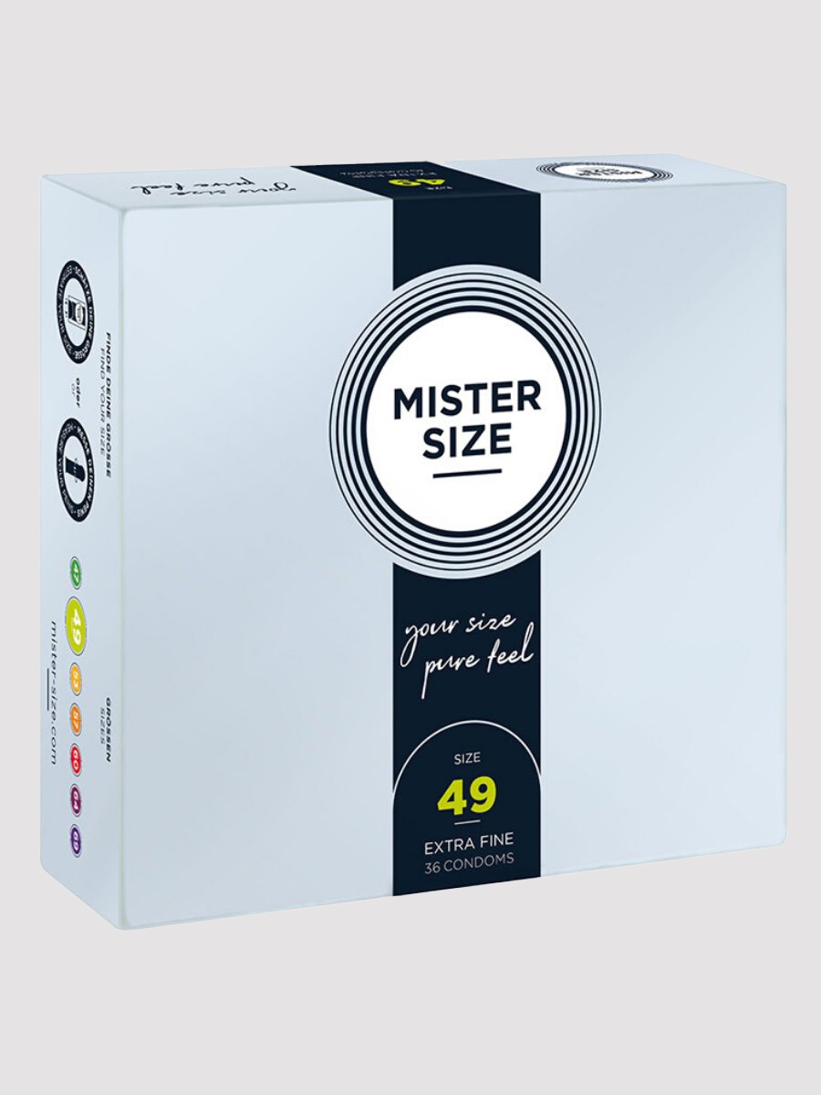 Mister Size 49, Neutral, Transparent, 36 Stück - Amorana