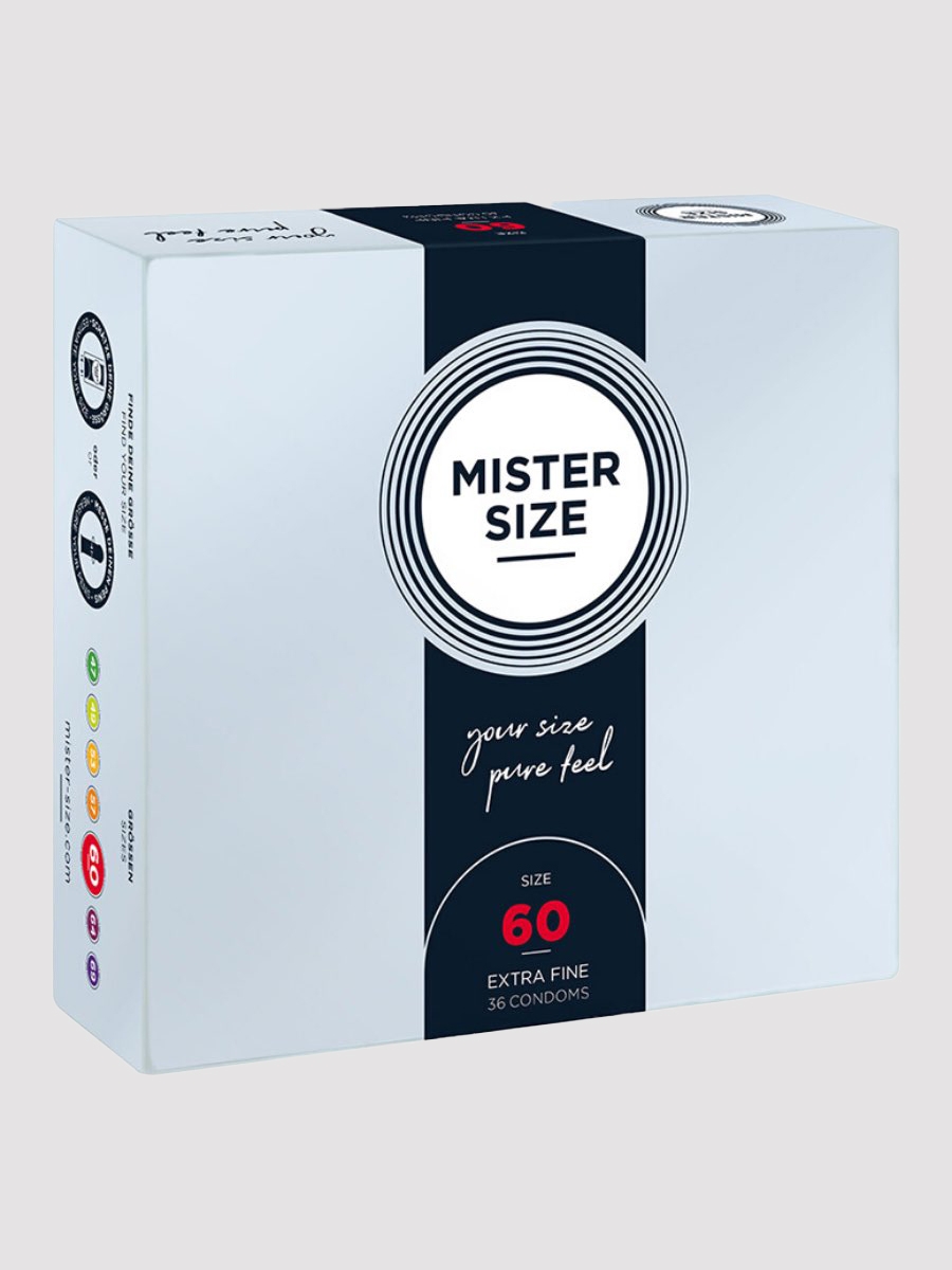 Mister Size 60, Neutral, Transparent, 36 Stück - Amorana