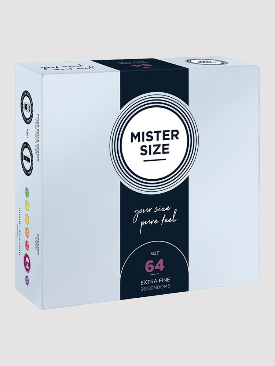 Mister Size 64, Neutral, Transparent, 36 Stück - Amorana