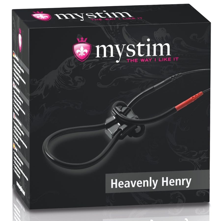 Mystim Heavenly Henry Elektrostimulation, Schwarz - Amorana