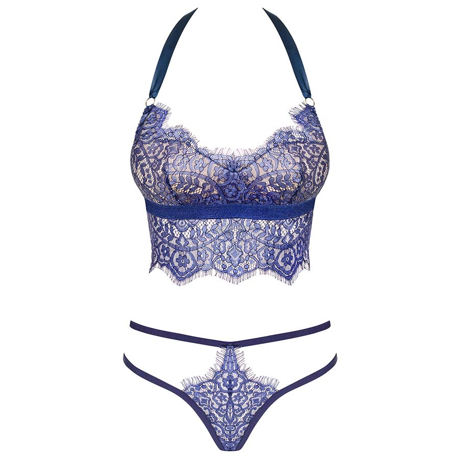 Obsessive Flowlace Dessous Set - Amorana