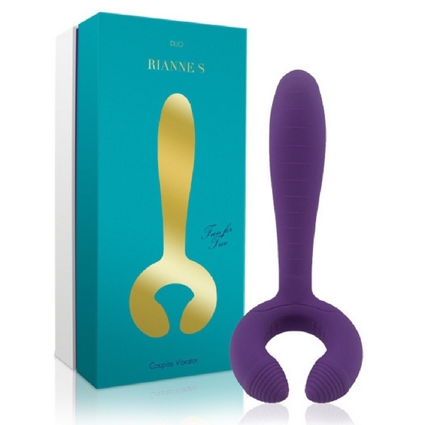 Rianne-s, Paarvibrator, Rianne-s Duo Paarvibrator, Violett- Amorana