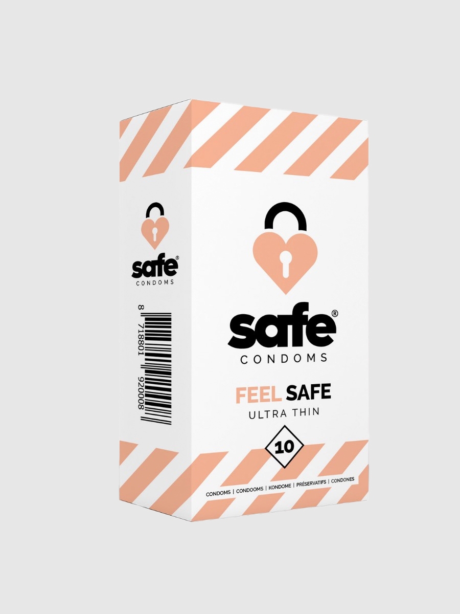 Feel Safe, Transparent, 10 Stück - Amorana