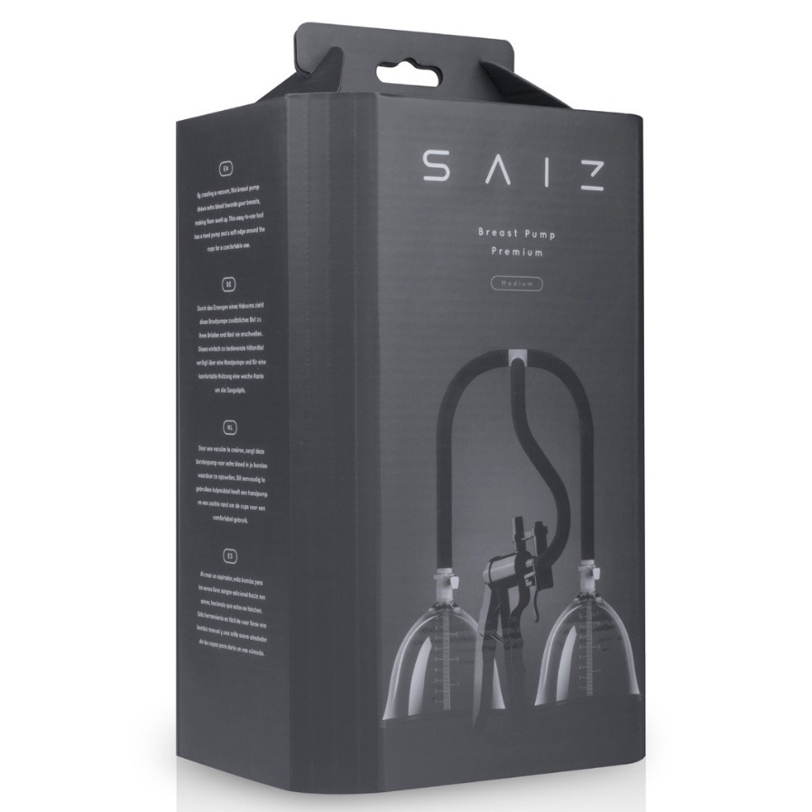 Saiz Breast Premium Brustpumpe, Transparent - Amorana