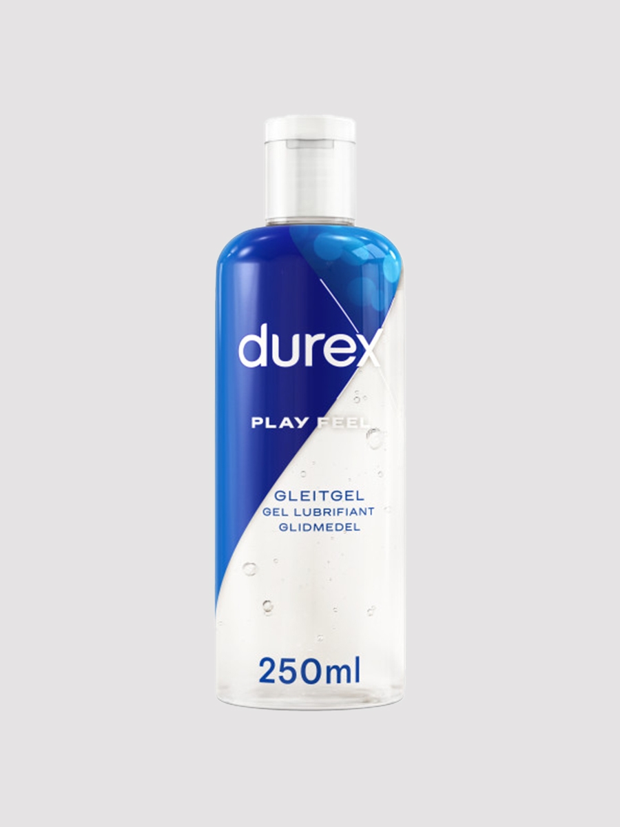 Durex Play Feel Wasserbasiertes Gleitgel, Anfängergeeignet, Transparent, 250 Ml, Wasserbasiert - Amorana