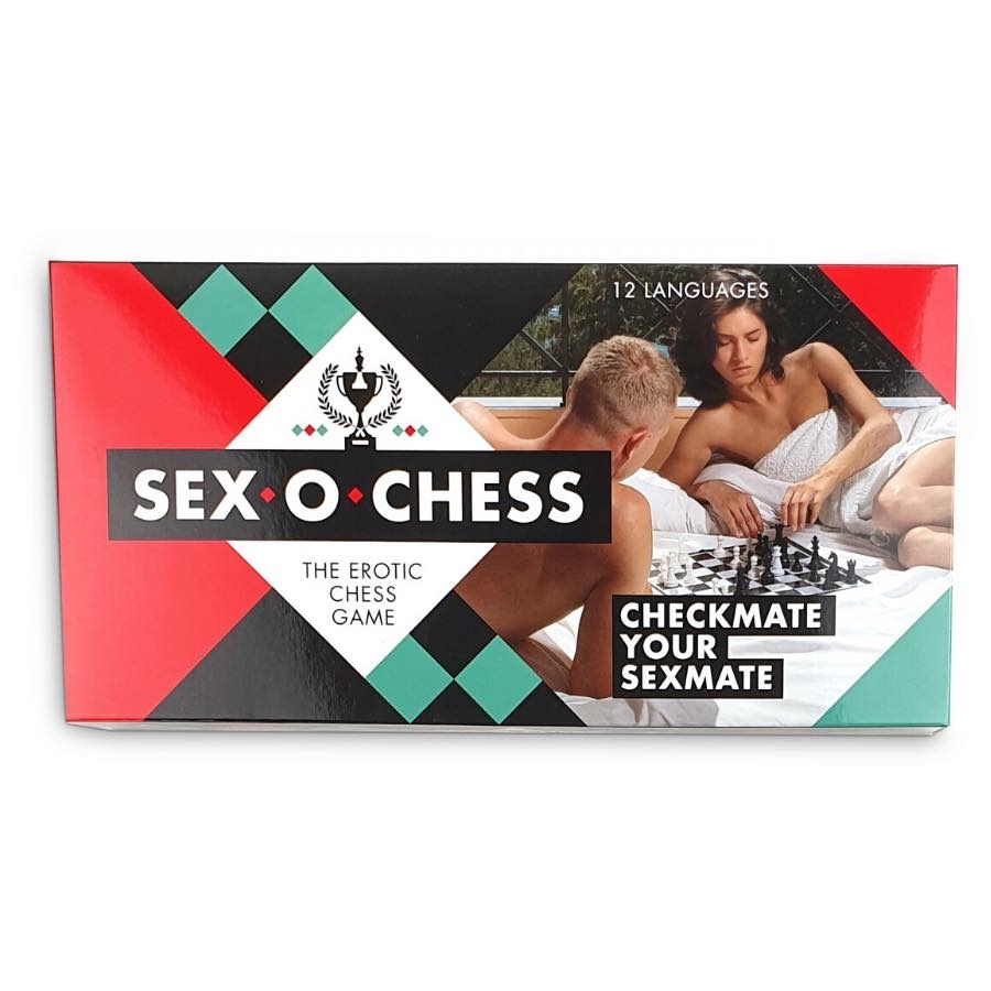 Sexventures Sex O Chess Sexy Spiel, Anfängergeeignet, Schwarz - Amorana