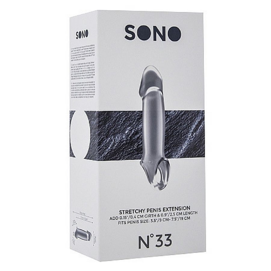 Sono No 33 Penishülle, Transparent - Amorana