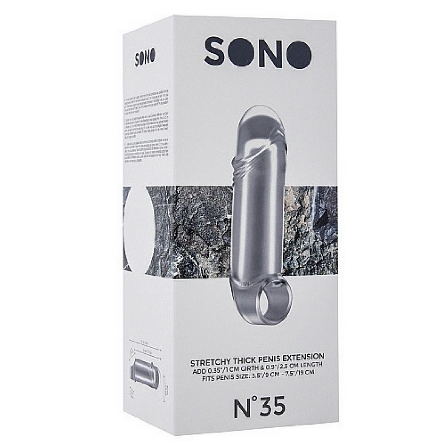 Sono No 35 Penishülle, Transparent, Tpe - Amorana