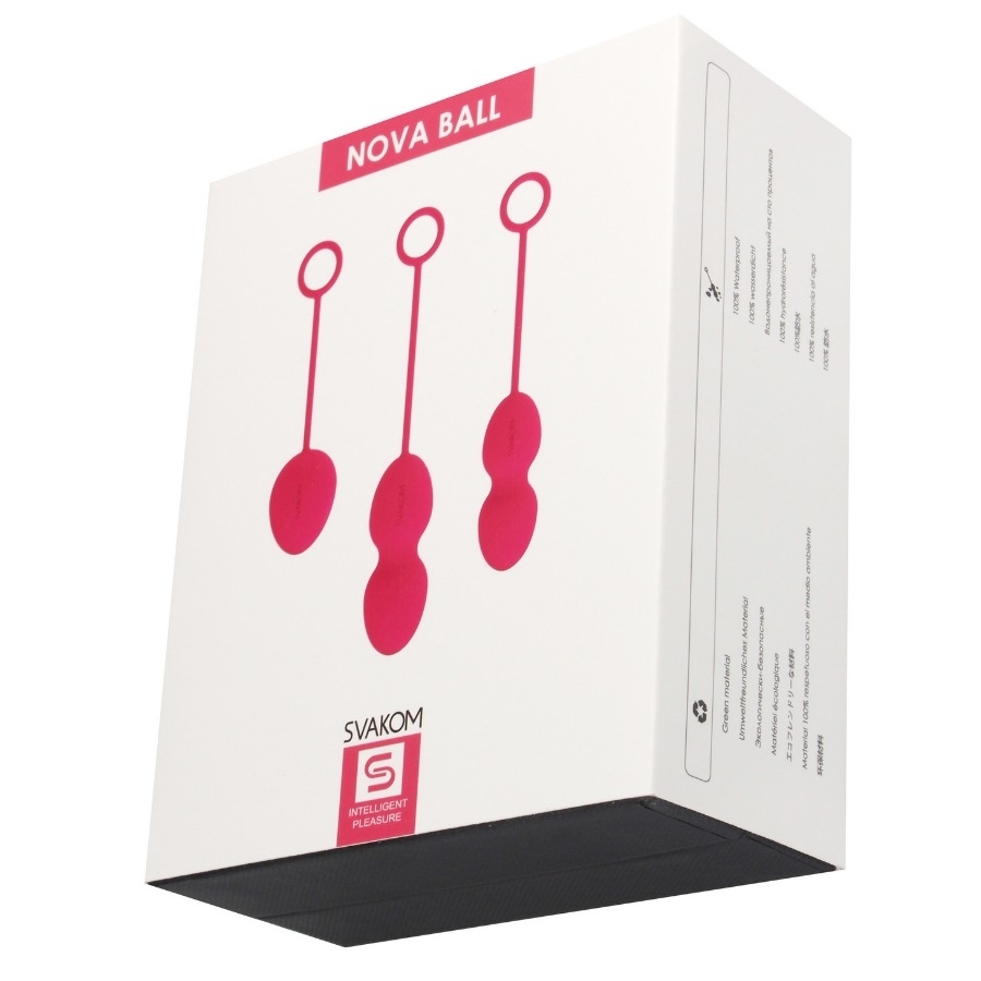 Svakom Nova Balls Liebeskugeln, Anfängergeeignet, Pink - Amorana