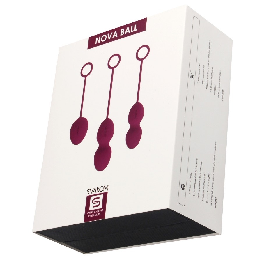 Svakom Nova Balls Liebeskugeln, Violett - Amorana