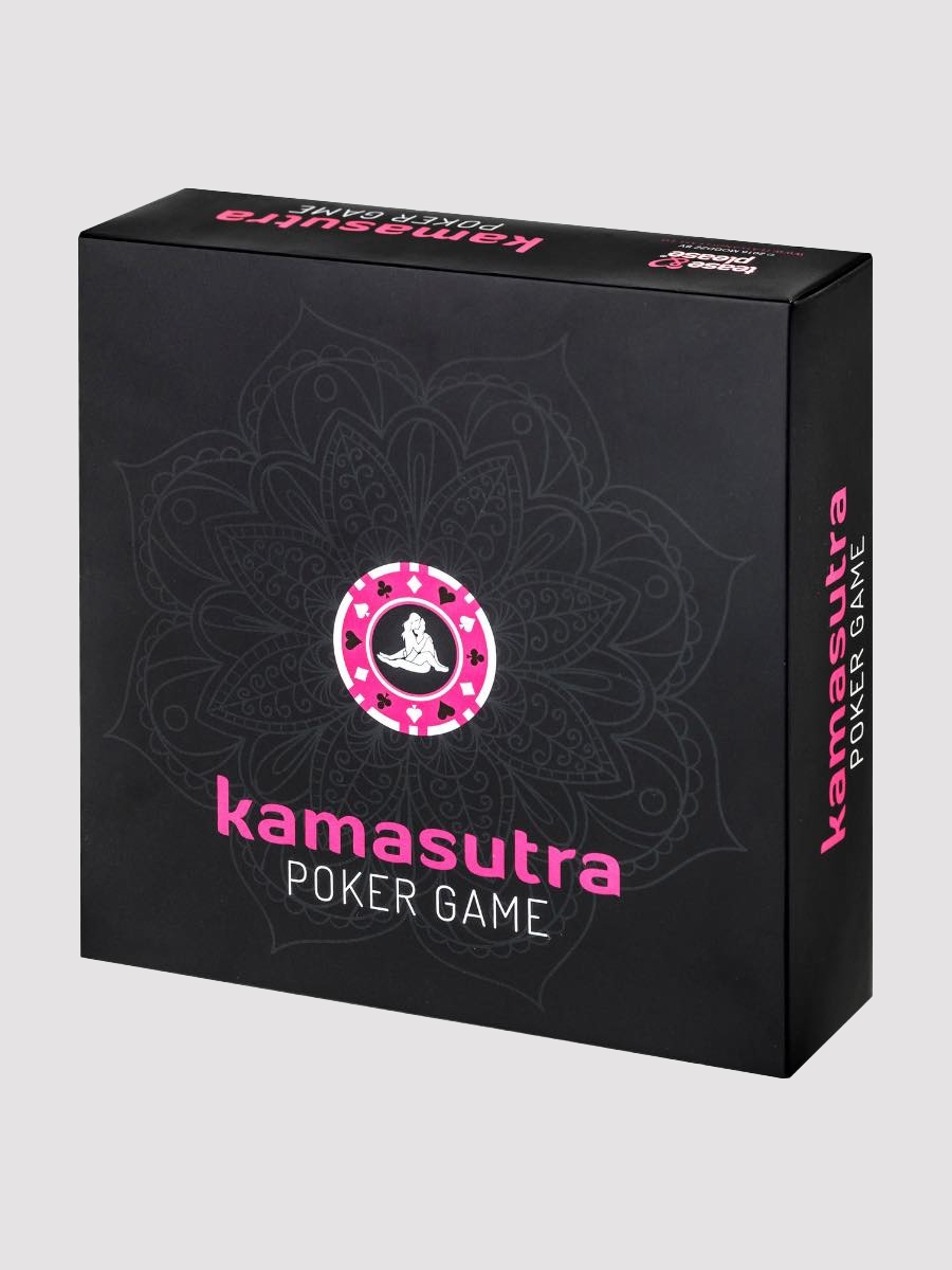 Tease-and-please Kamasutra Poker Game Sexy Spiel, Anfängergeeignet, Schwarz - Amorana