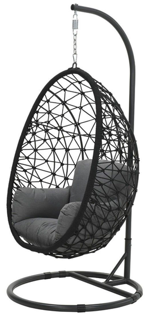 Hängekorb „Panama“ - Schwarz/Grau