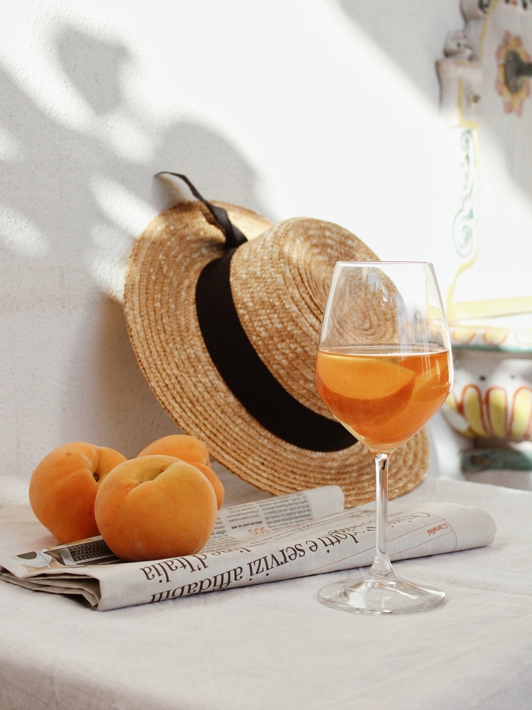 Tableau en verre "Dolce Vita" 60 x 80 cm