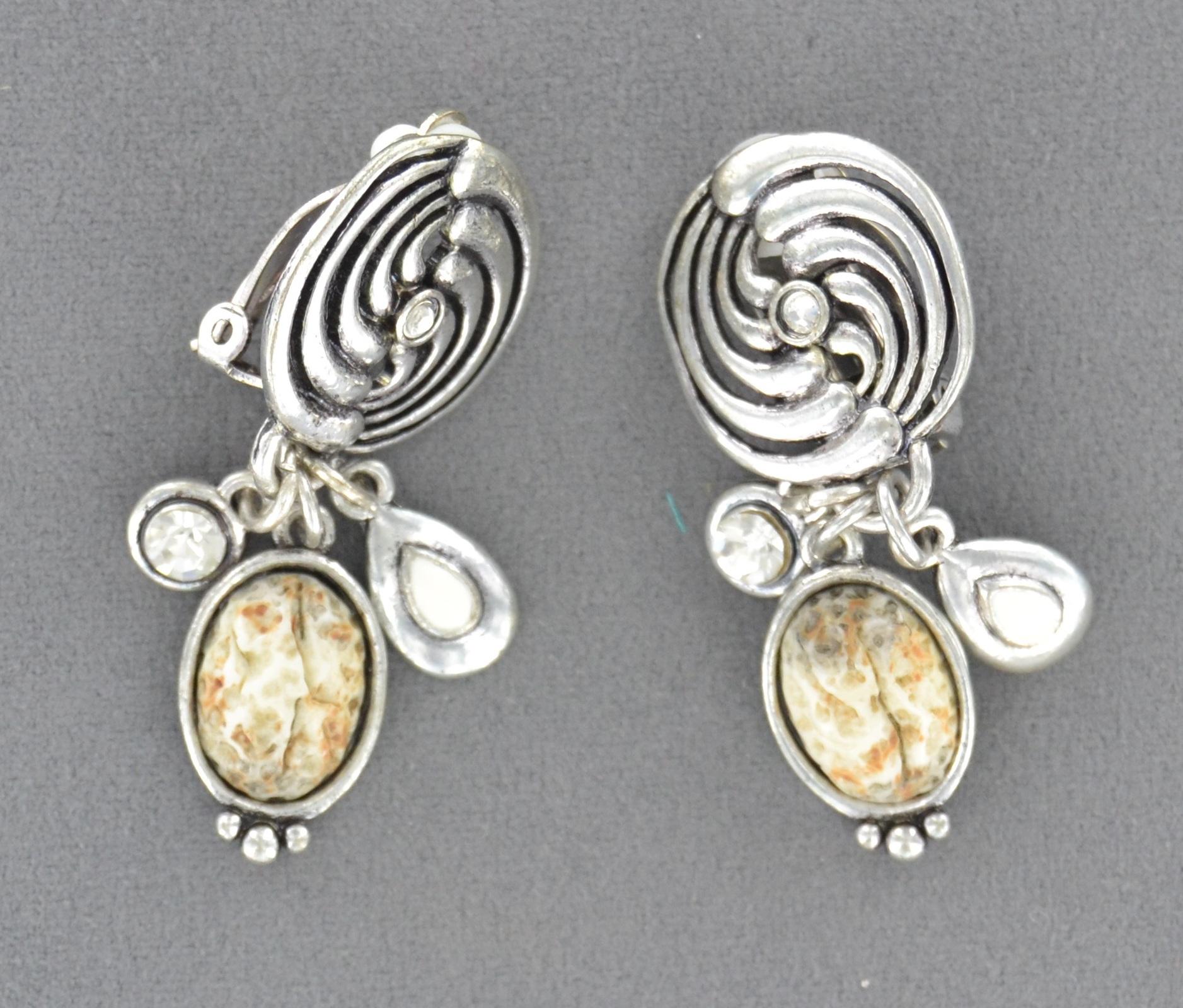 Ohrring Filini Twist & Stone