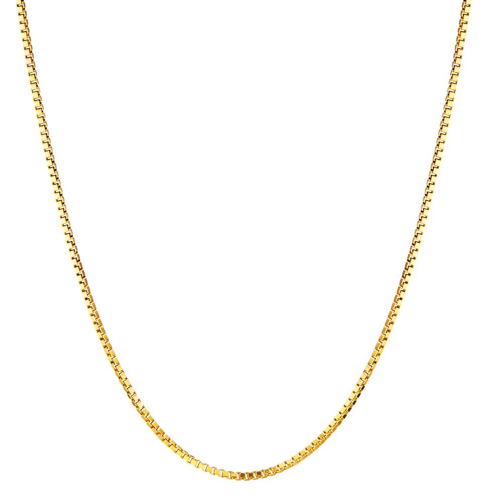 Venezianer-Halskette 750/18 K Gelbgold  40 cm