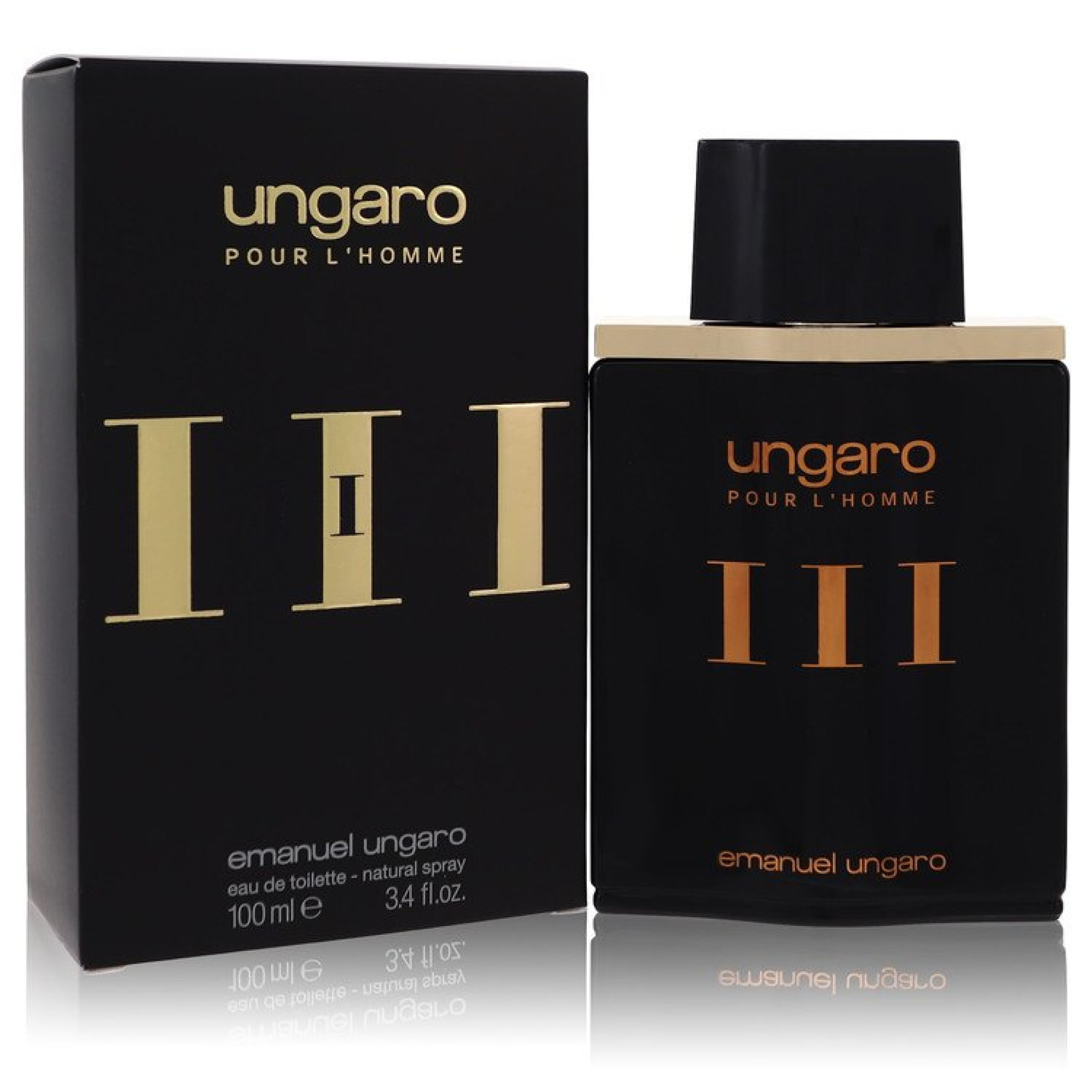 Ungaro UNGARO III Eau De Toilette Spray (New Packaging) 100 ml