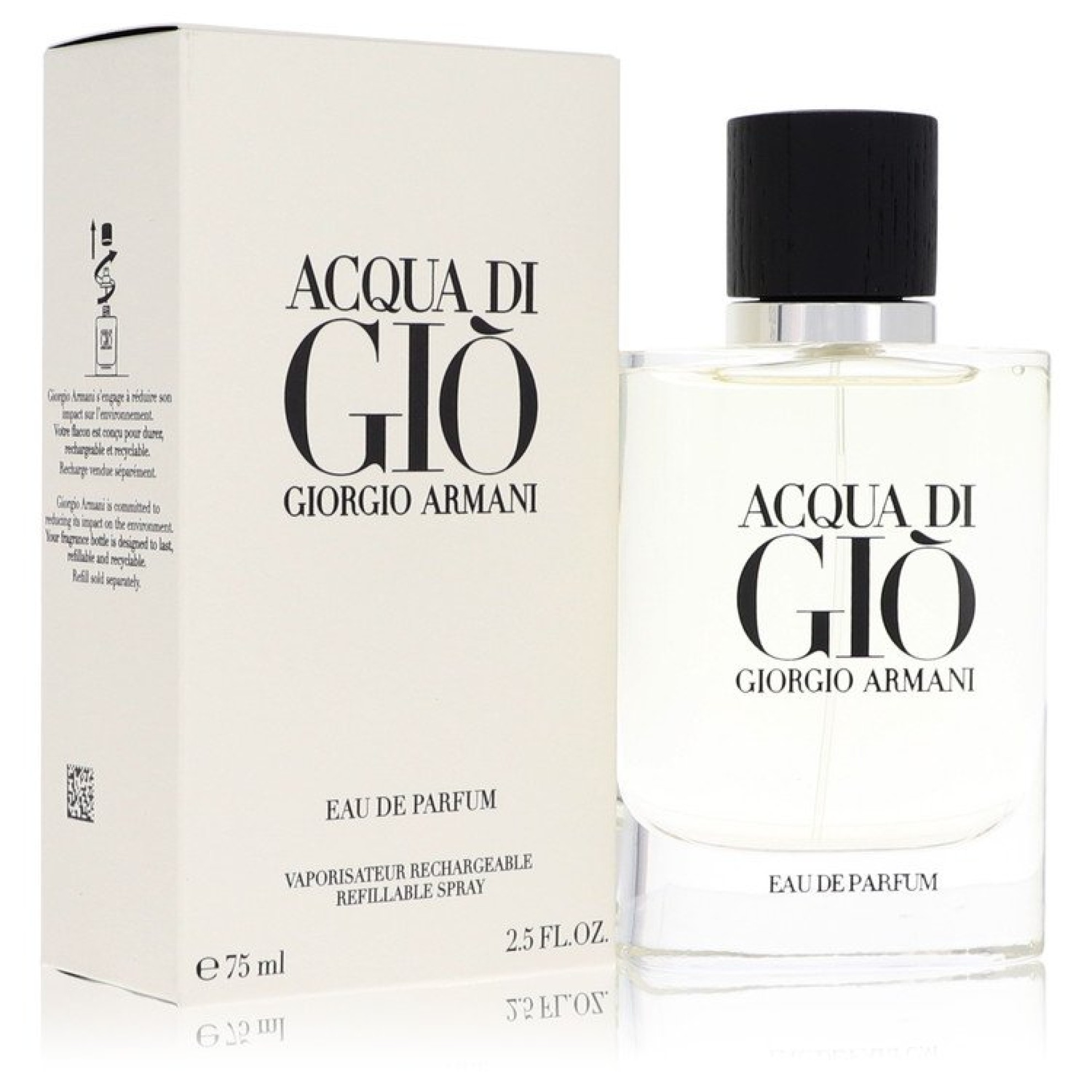 Giorgio Armani Acqua Di Gio Eau De Parfum Refillable Spray 74 ml