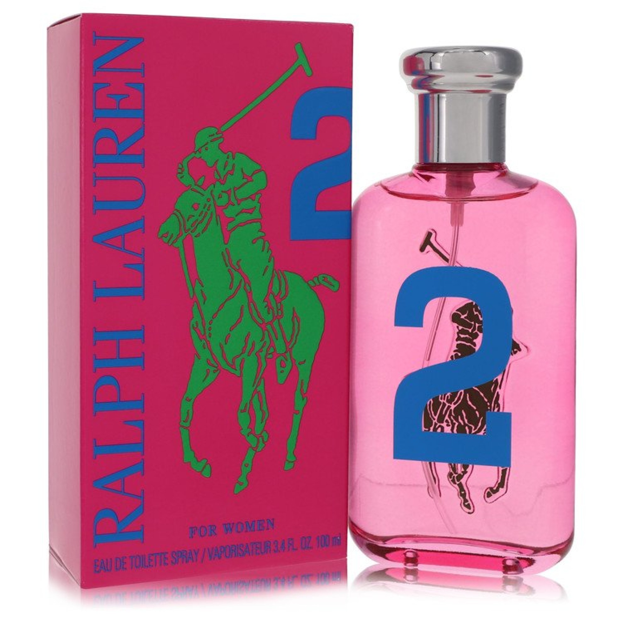 Ralph Lauren Big Pony Pink 2 Eau De Toilette Spray 100 ml
