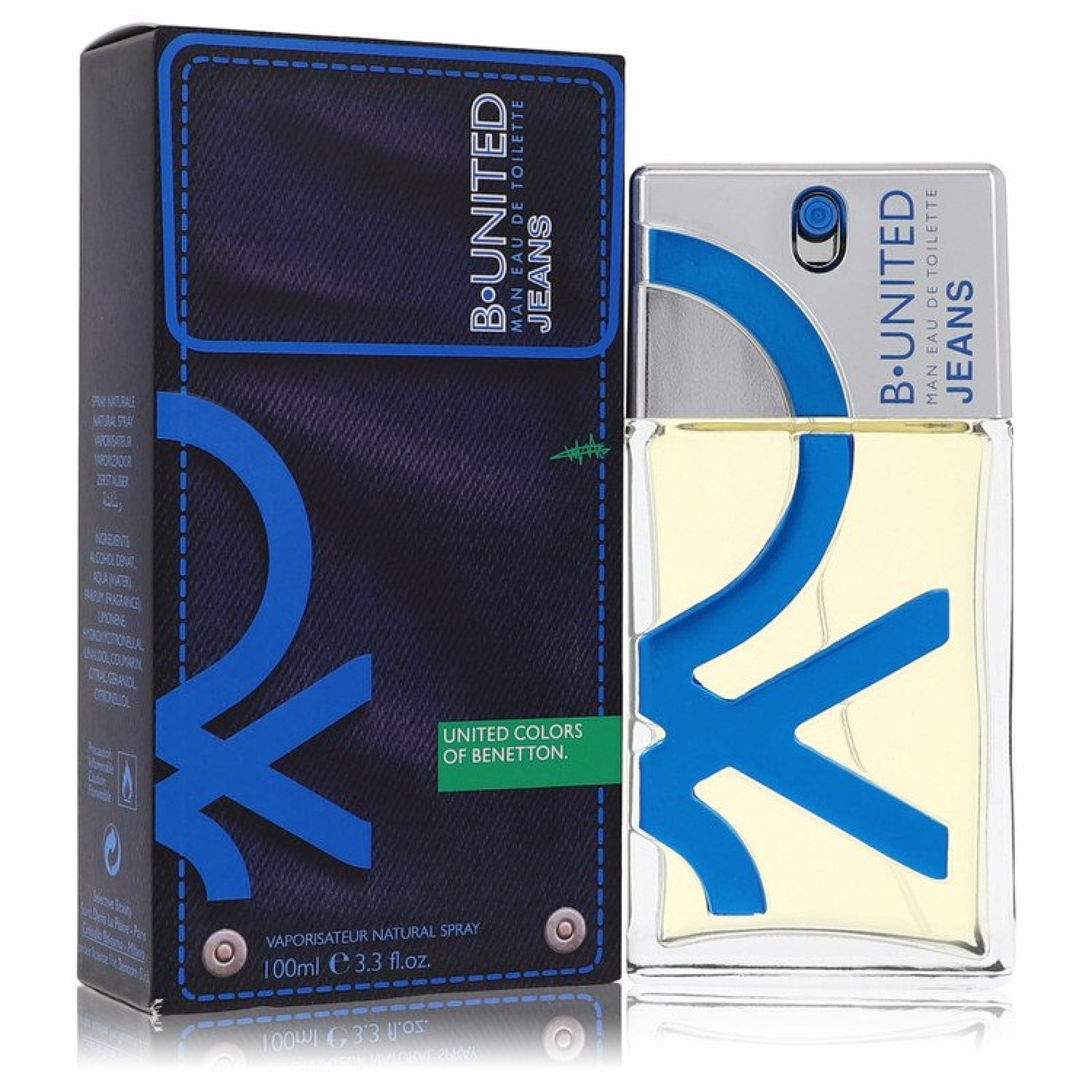 Benetton B United Jeans Eau De Toilette Spray 100 ml