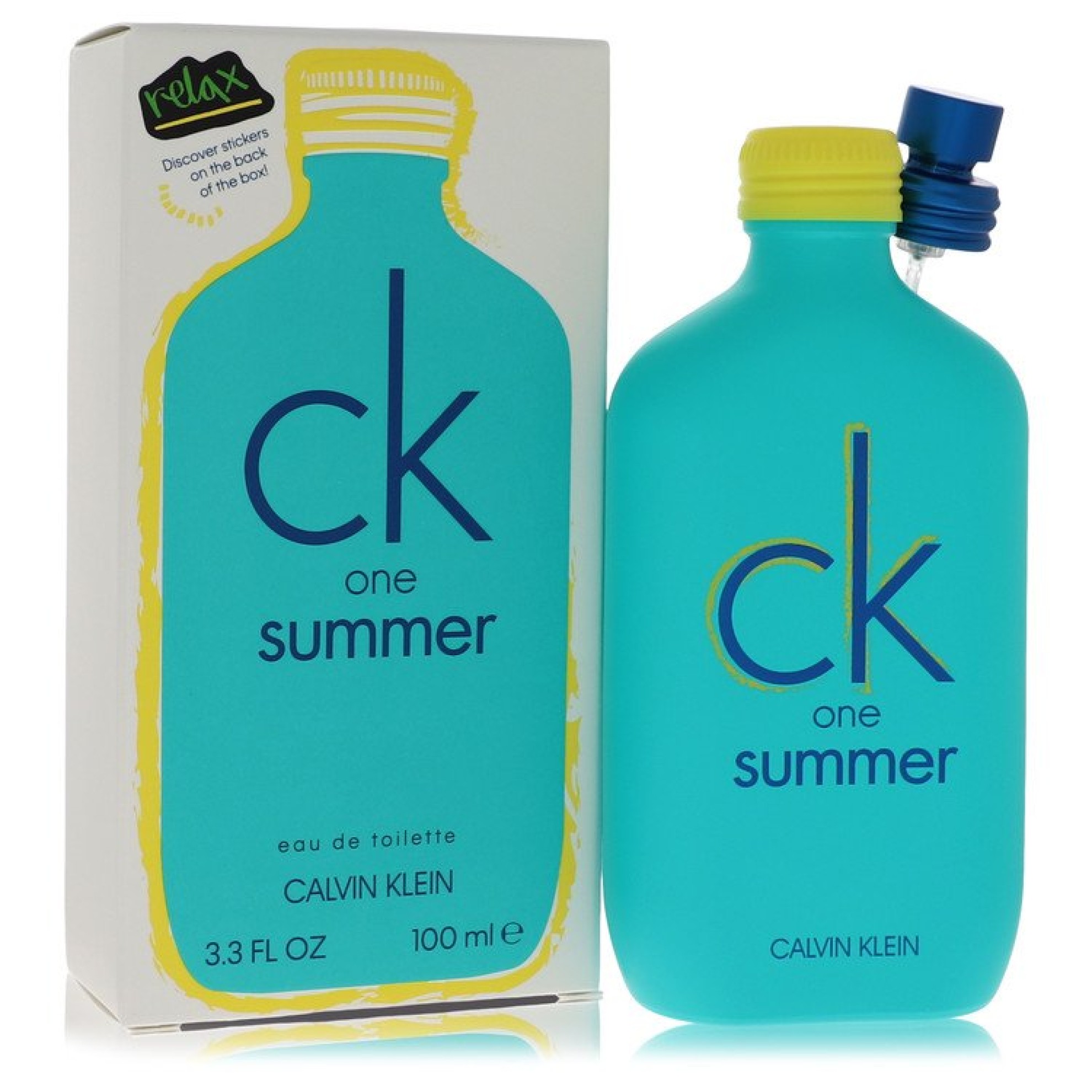 Calvin Klein CK ONE Summer Eau De Toilette Spray (2020 Unisex) 100 ml