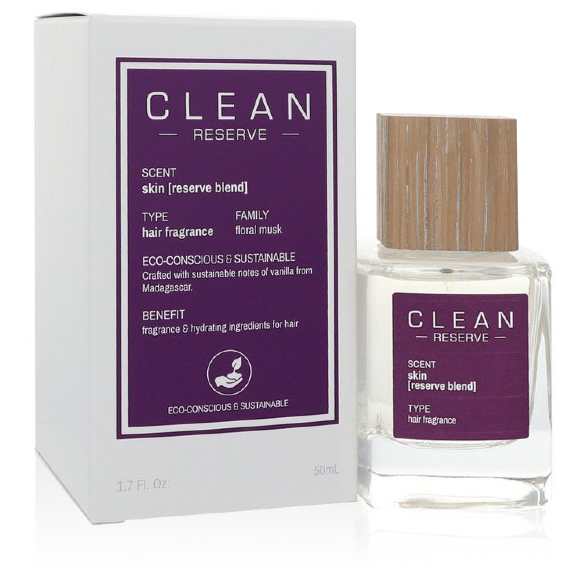 Clean Reserve Skin Hair Fragrance (Unisex) 50 ml