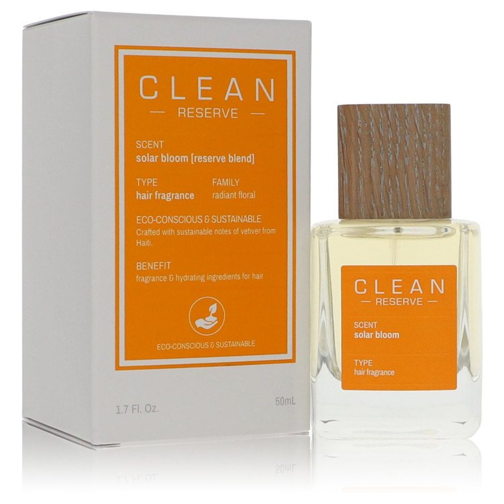 Clean Reserve Solar Bloom Hair Fragrance (Unisex) 50 ml