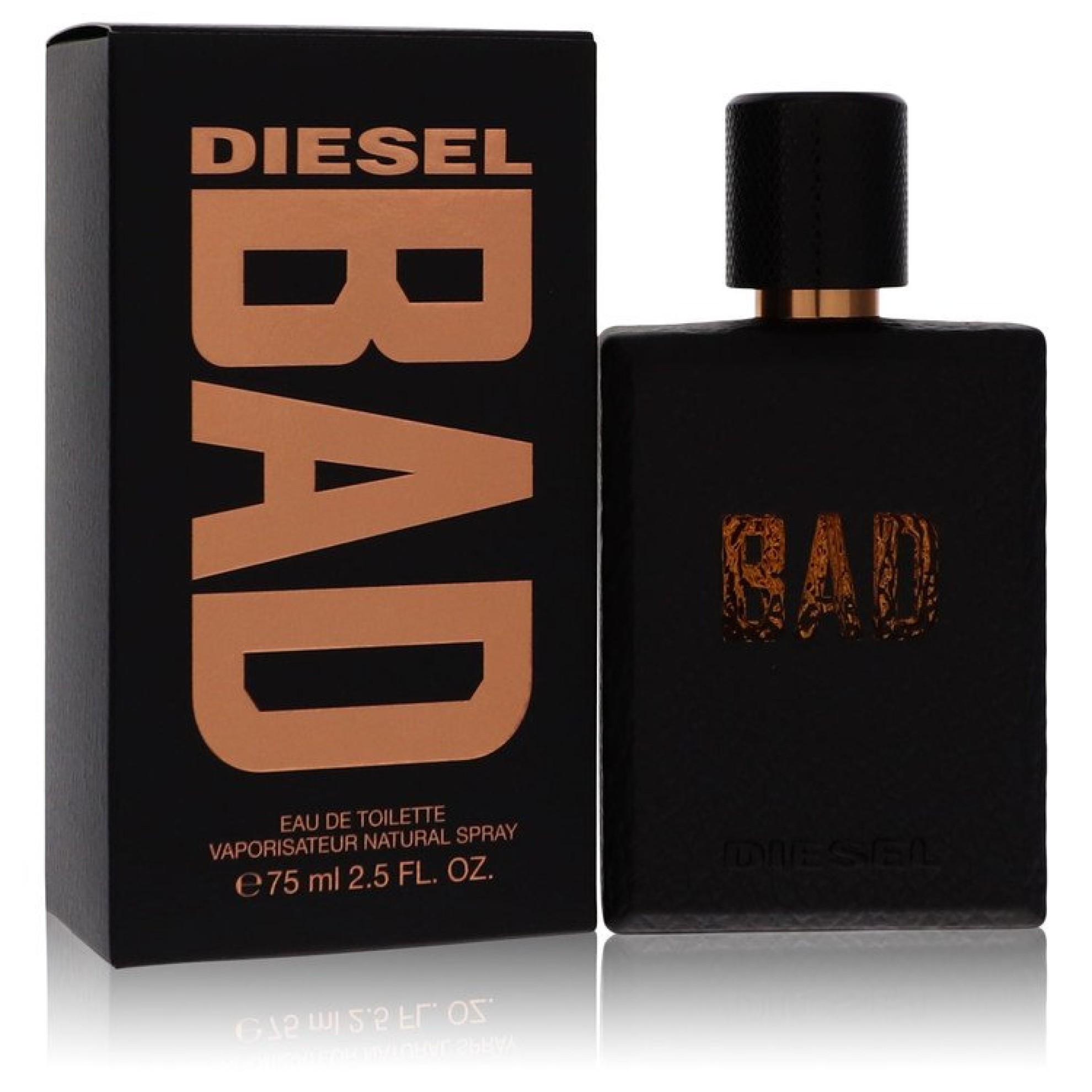 Diesel Bad Eau De Toilette Spray   75 ml