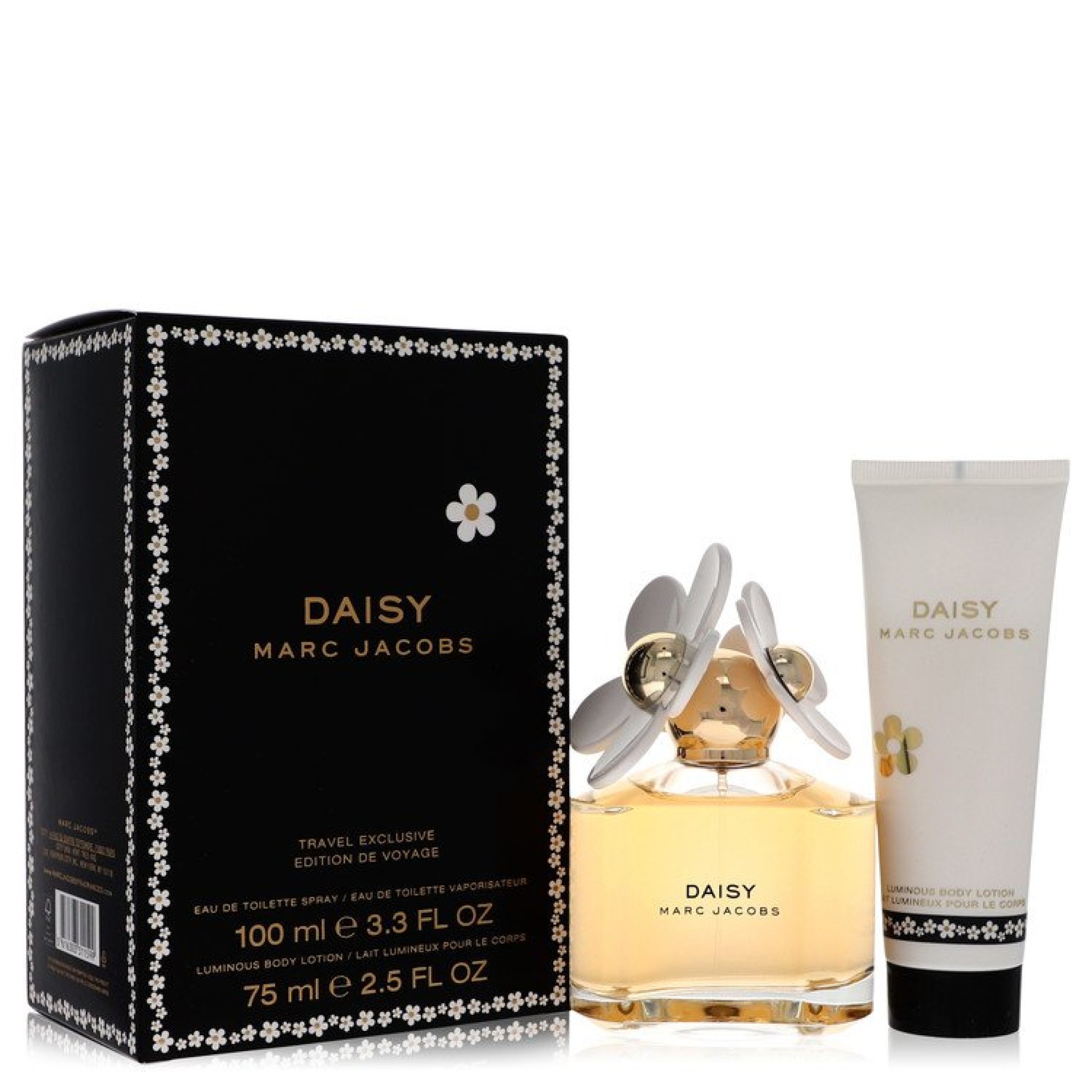 Marc Jacobs Daisy Gift Set -- 100 ml Eau De Toilette Spray + 73 ml Body Lotion