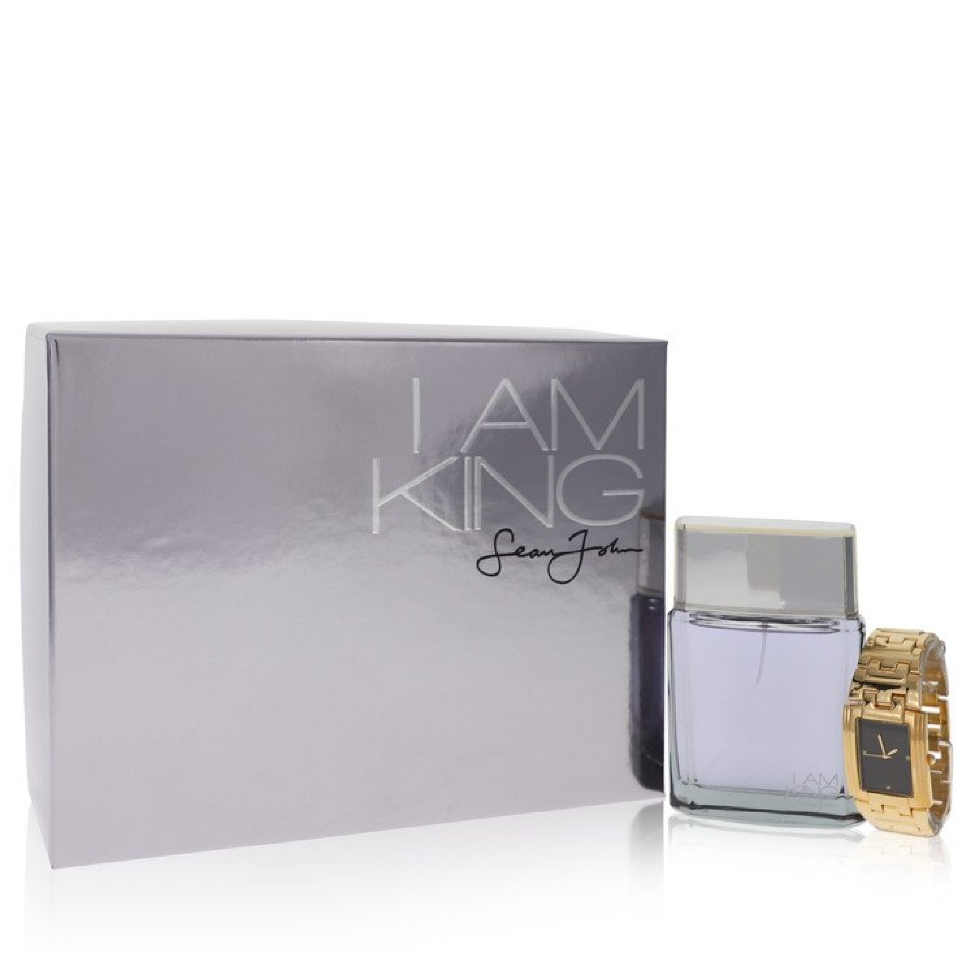 Sean John I Am King Gift Set -- 100 ml Eau De Toilette Spreay + Watch