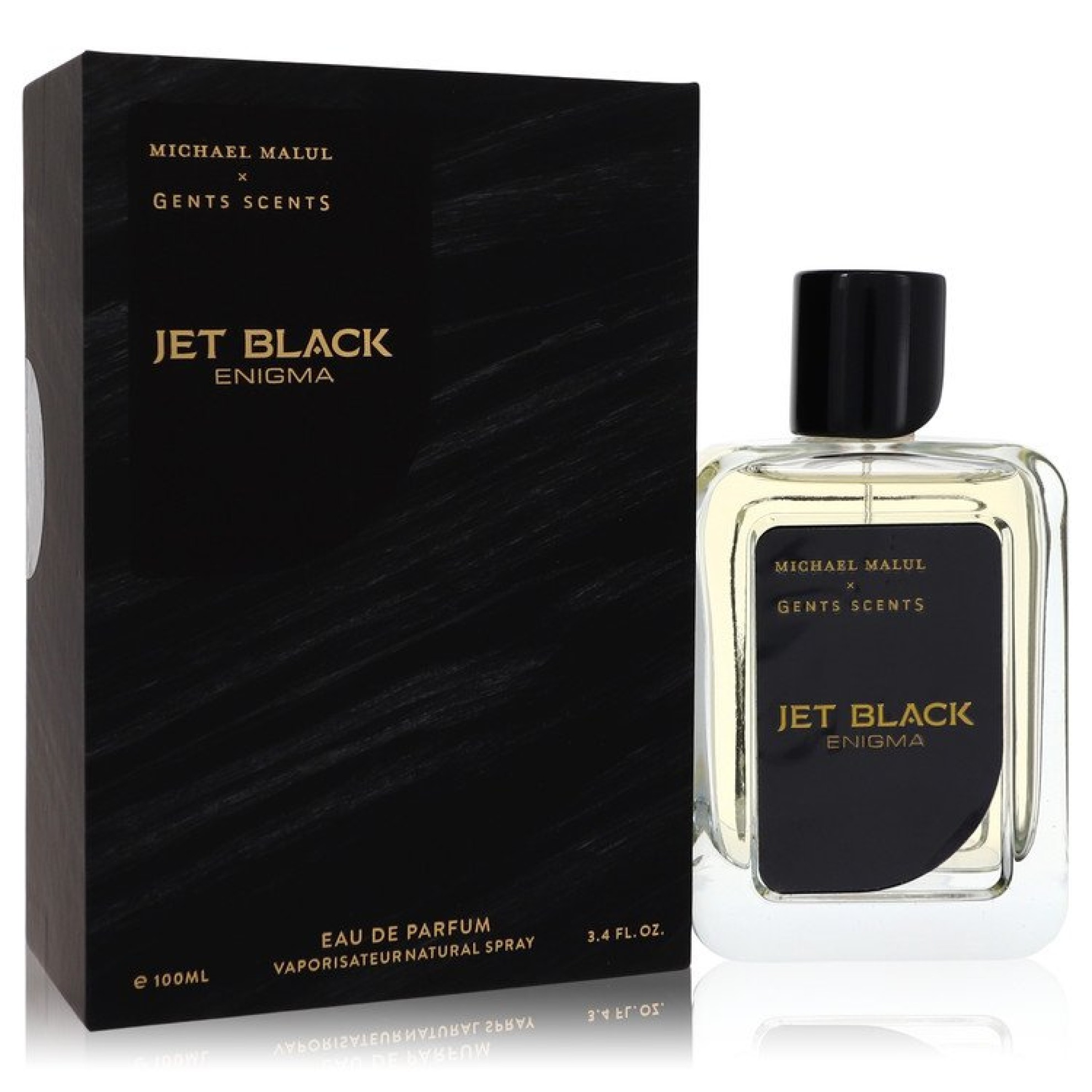 Michael Malul Jet Black Enigma Eau De Parfum Spray 101 ml