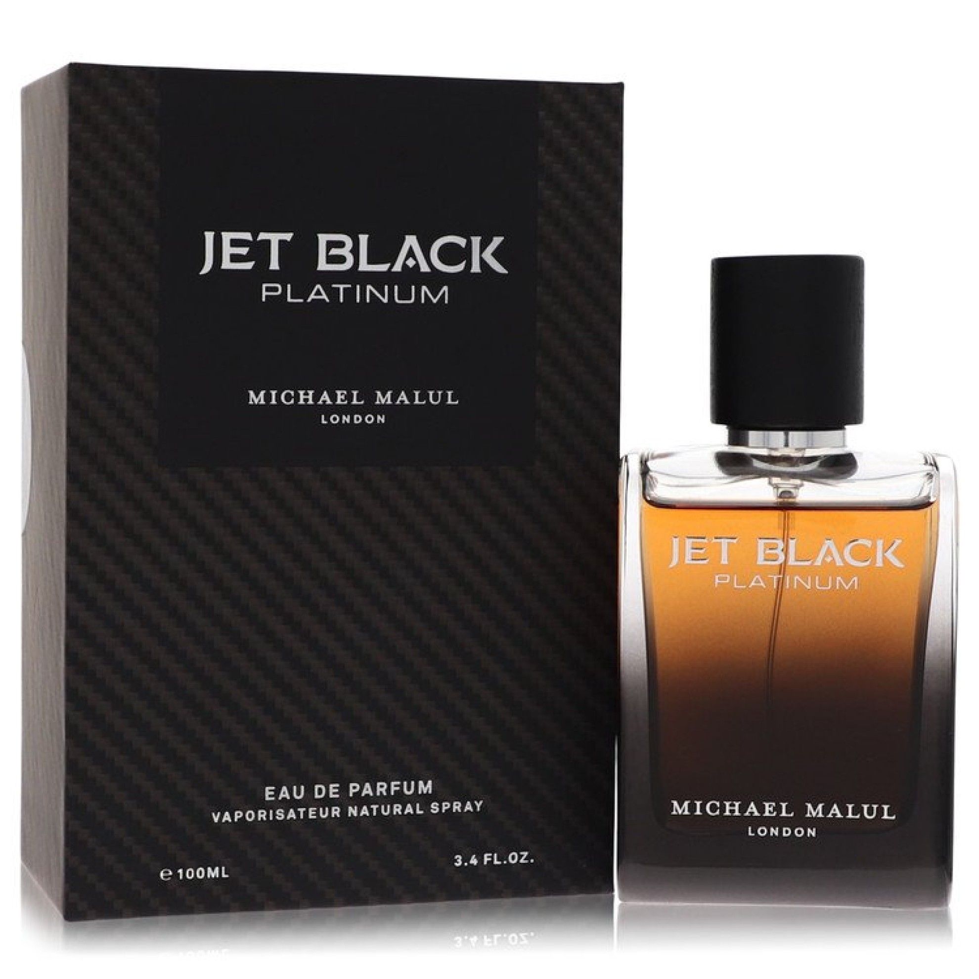 Michael Malul Jet Black Platinum Eau De Parfum Spray 100 ml