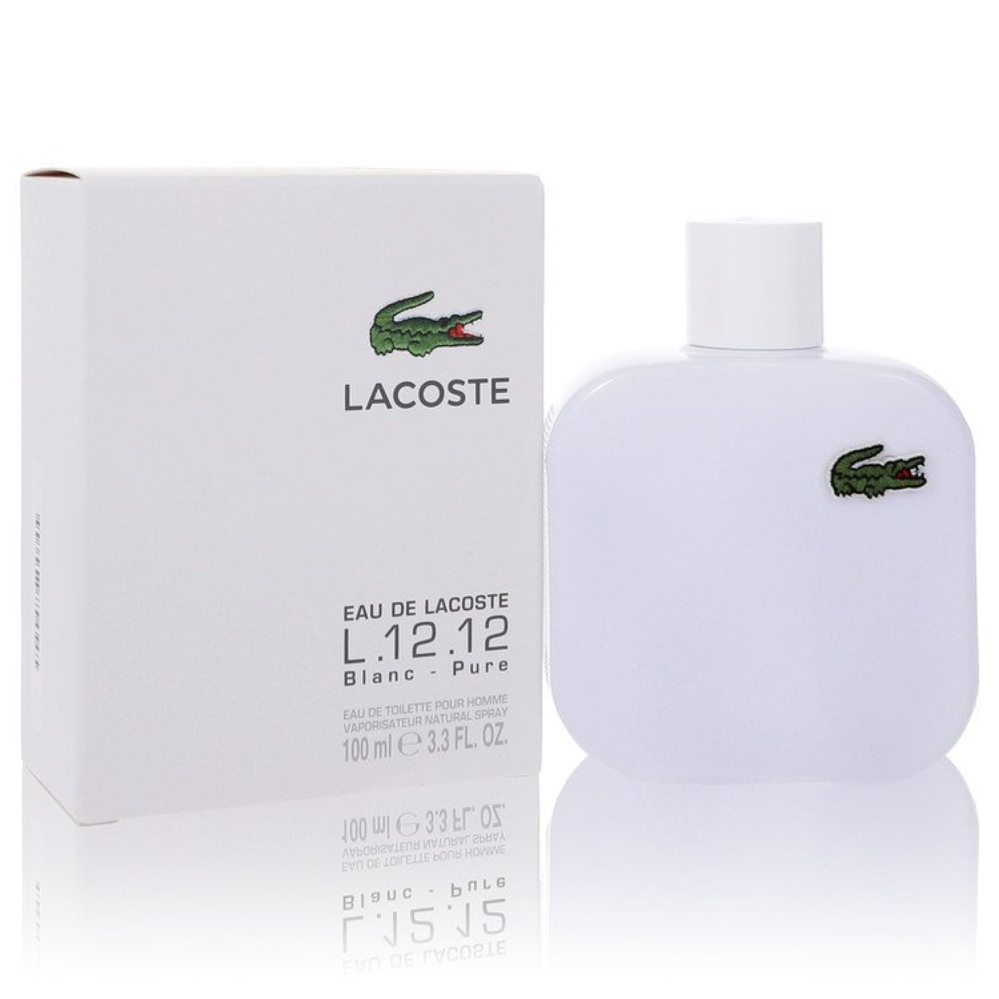 Lacoste Eau De  L.12.12 Blanc Eau De Toilette Spray 100 ml