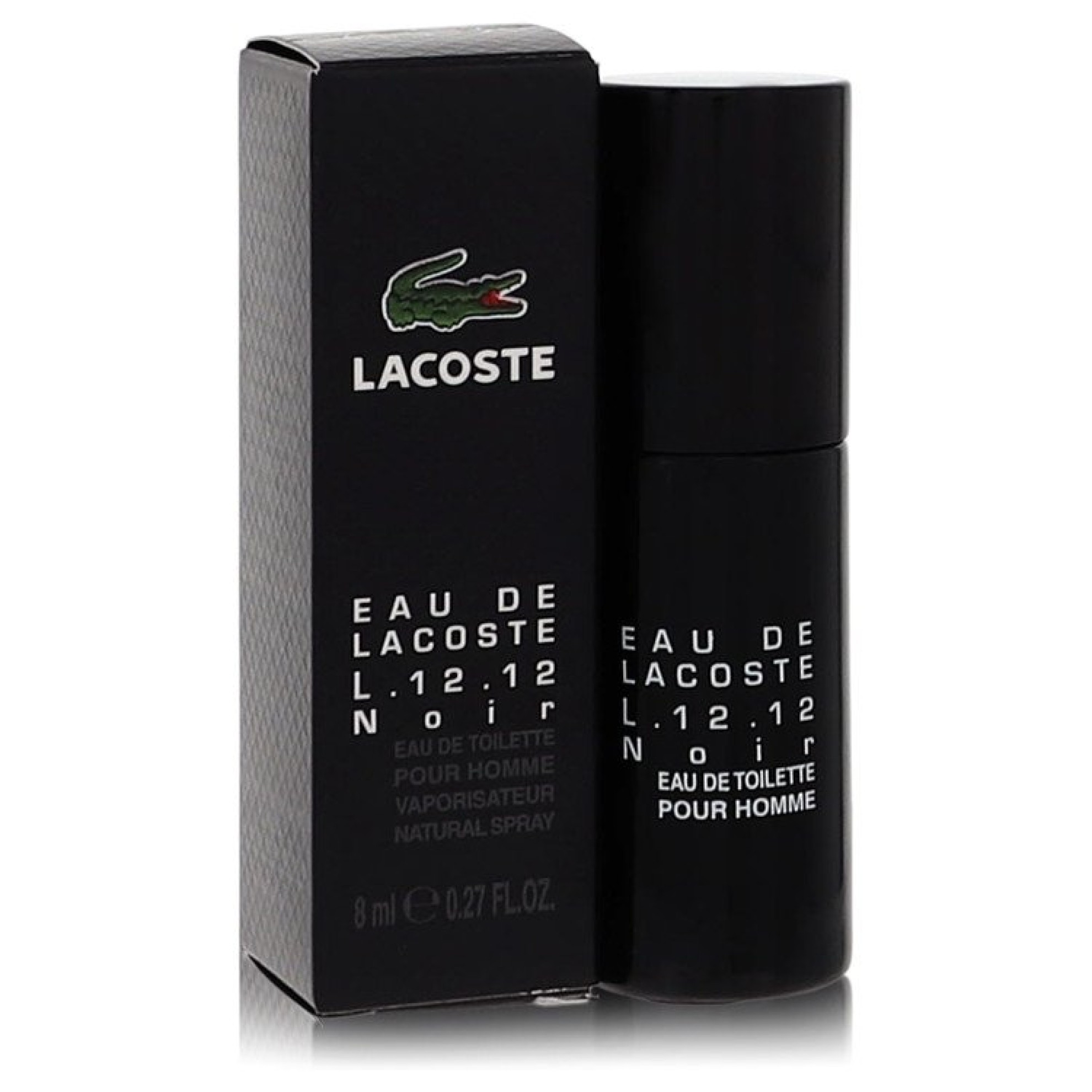 Lacoste Eau De  L.12.12 Noir Mini EDT Spray 8 ml
