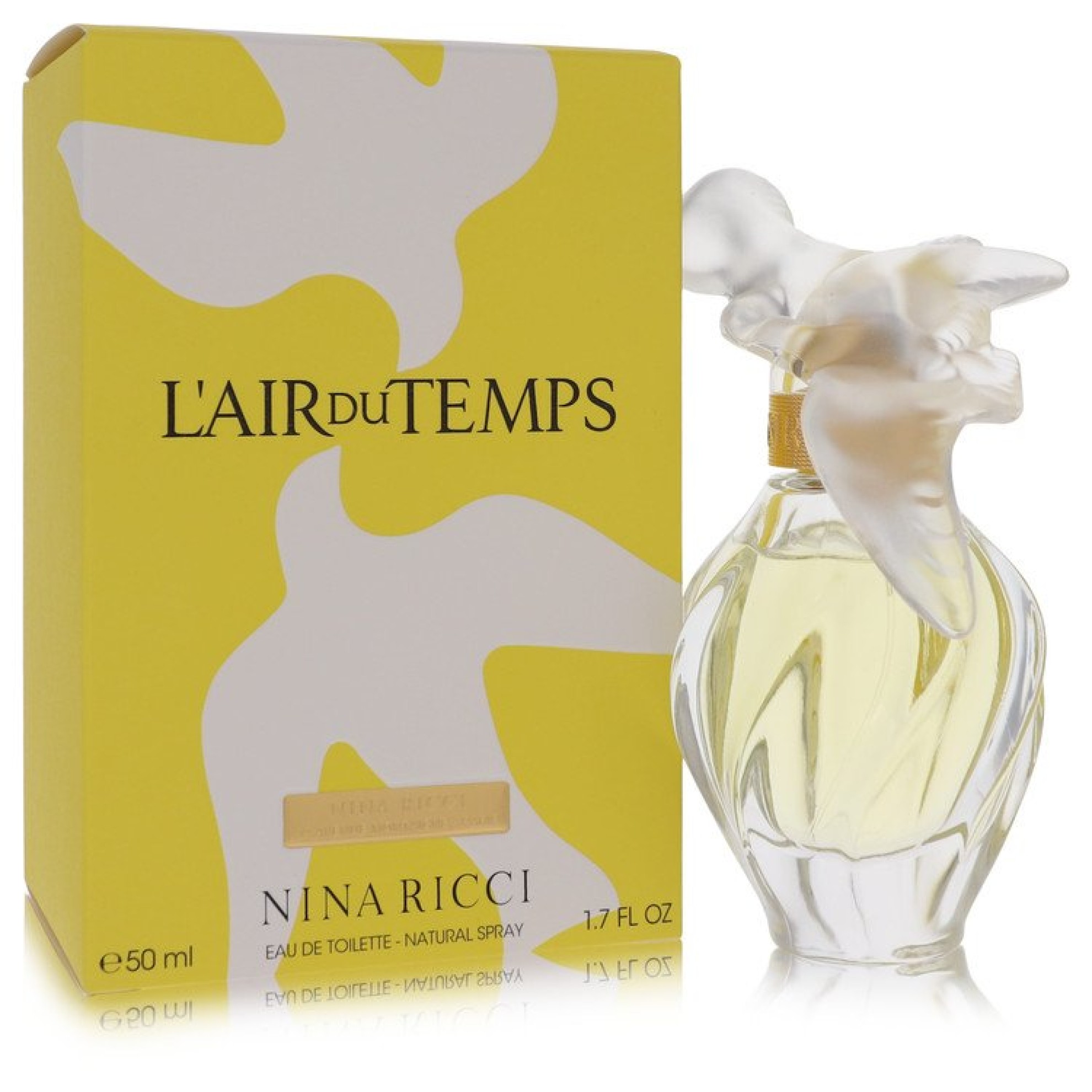 Nina Ricci L'AIR DU TEMPS Eau De Toilette Spray With Bird Cap 50 ml