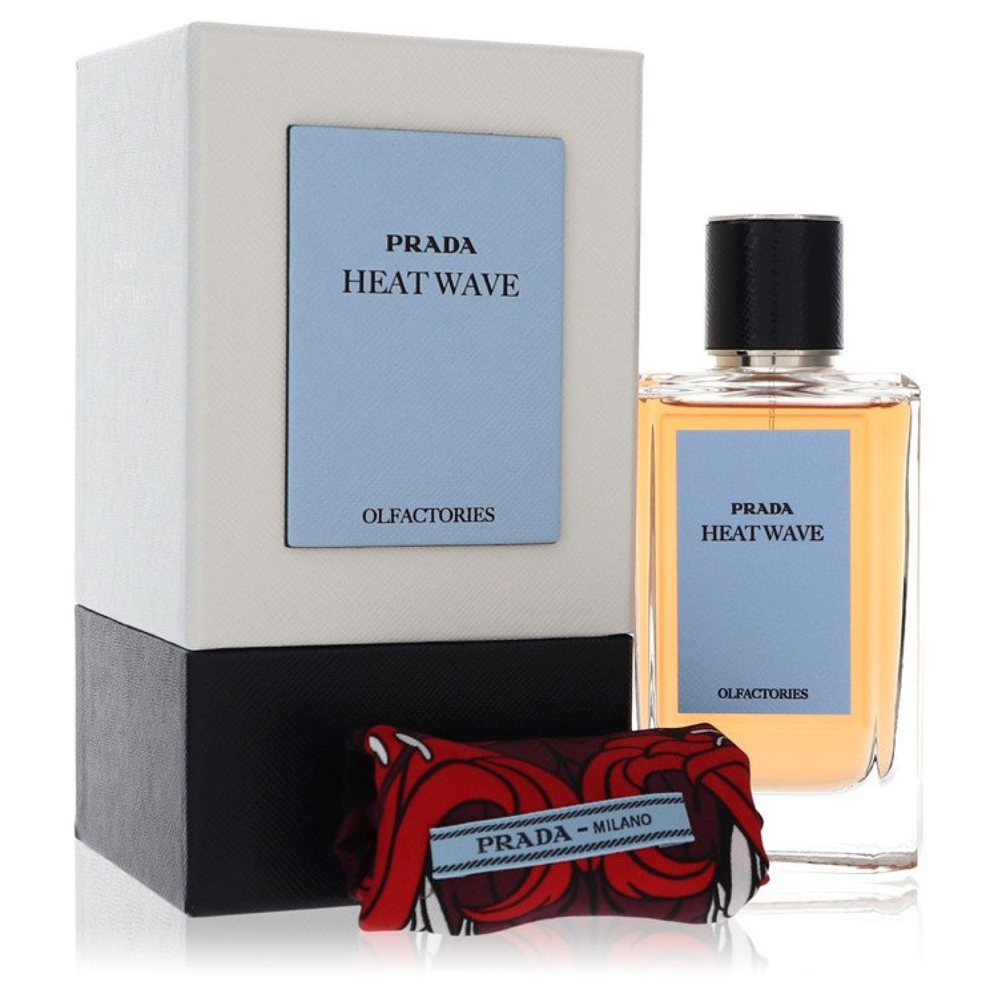 Prada Olfactories Heat Wave Eau De Parfum Spray with Gift Pouch (Unisex) 100 ml 100 ml Eau de Parfum Spray + Gift Pouch