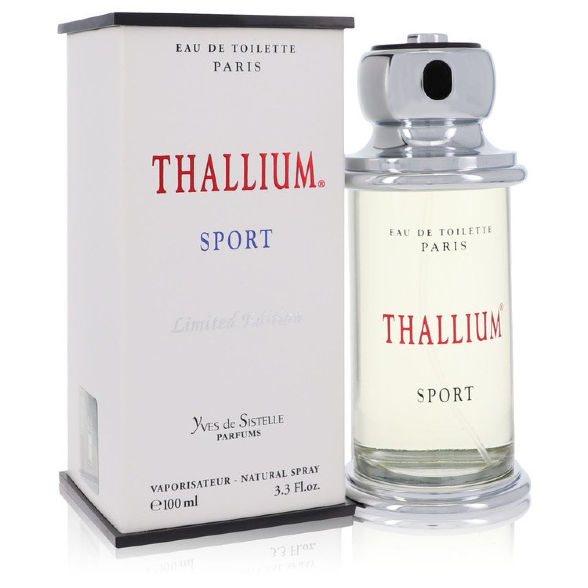Parfums Jacques Evard Thallium Sport Eau De Toilette Spray (Limited Edition) 100 ml