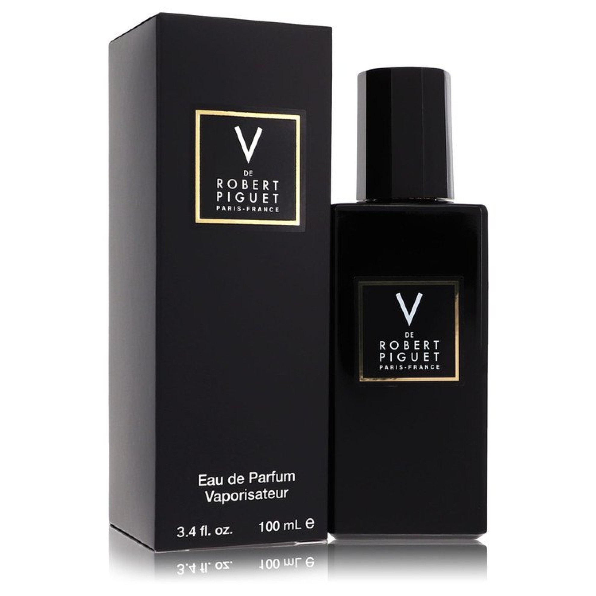 Robert Piguet Visa (Renamed to  V) Eau De Parfum Spray (New Packaging) 100 ml