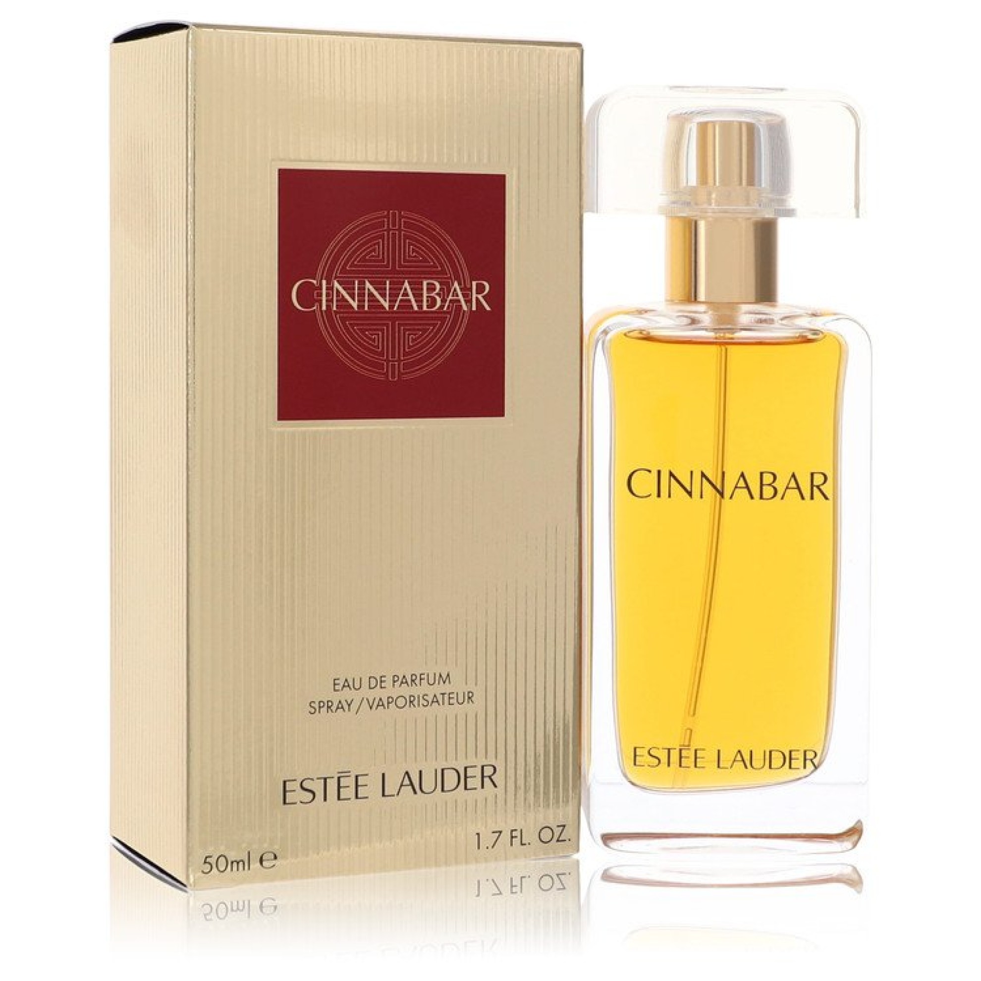 Estee Lauder CINNABAR Eau De Parfum Spray (New Packaging) 50 ml
