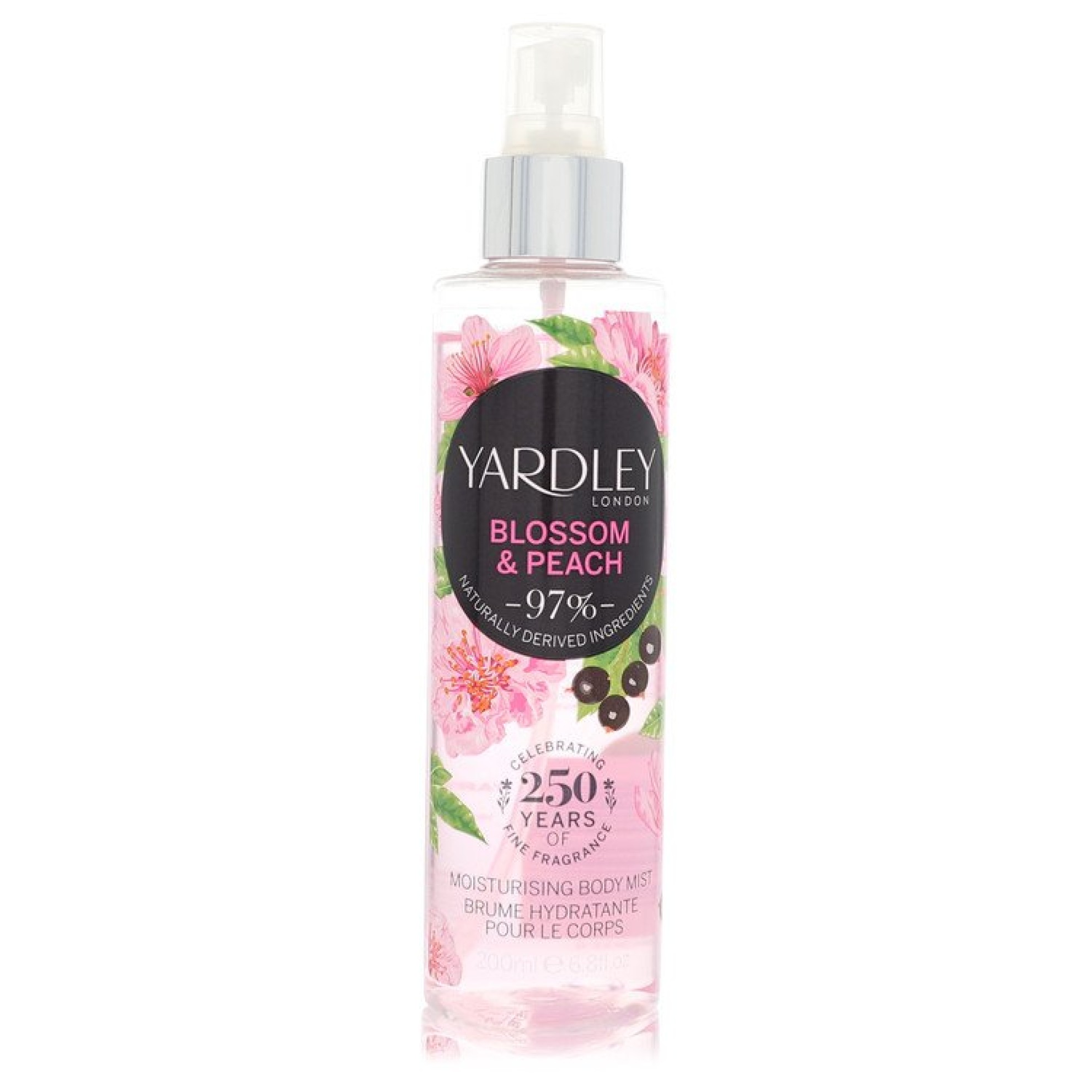 Yardley London Yardley Blossom & Peach Moisturizing Body Mist 200 ml