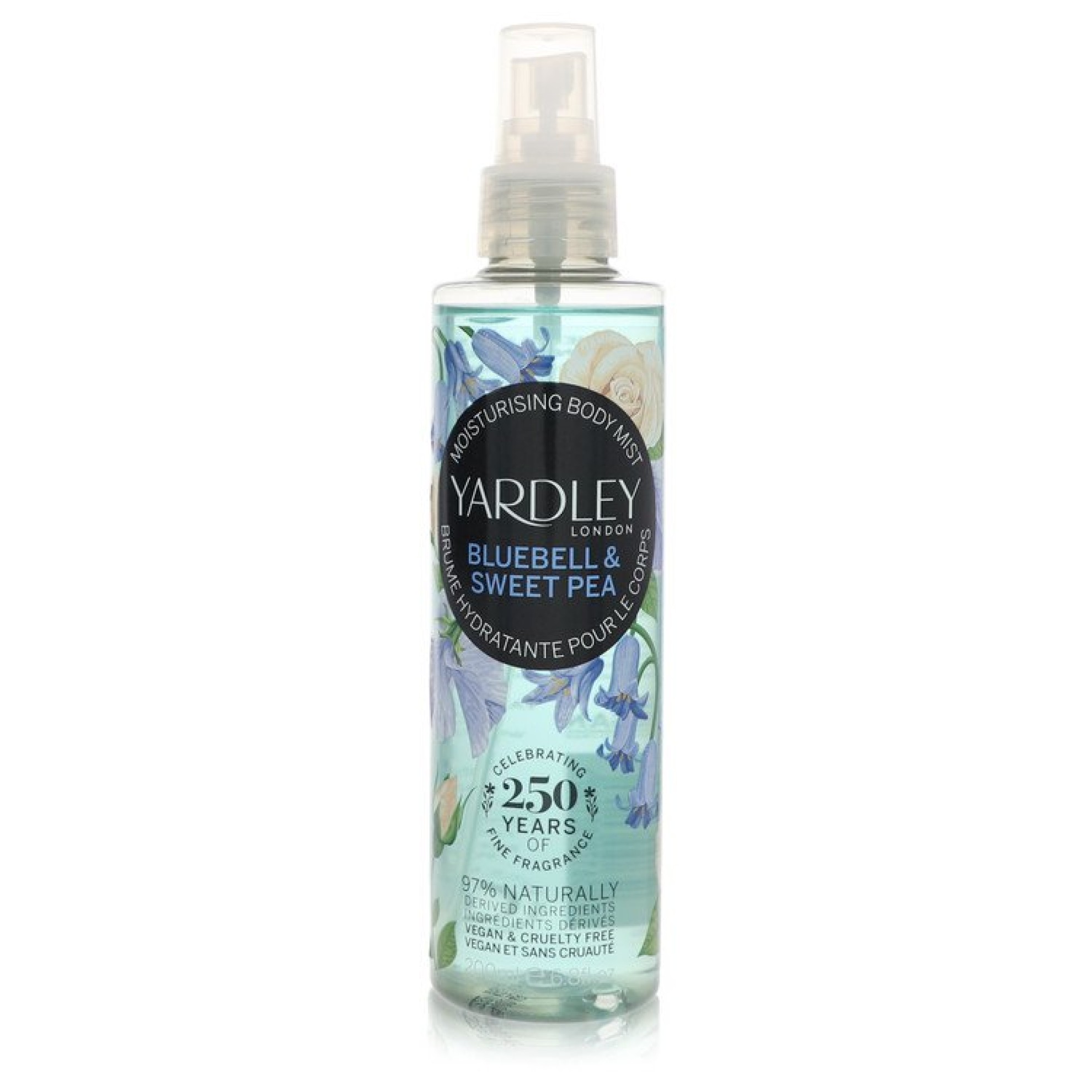 Yardley London Yardley Bluebell & Sweet Pea Moisturizing Body Mist 200 ml